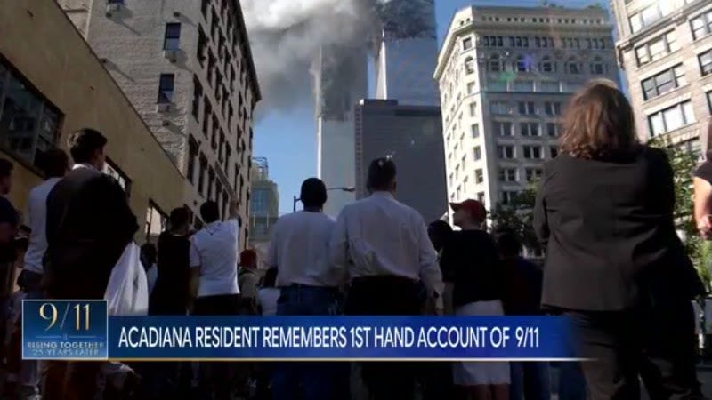 New Iberia resident remembers 7 hour walk home from Manhattan after 9/11 attacks