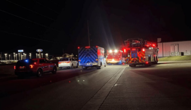 Firefighter receives medical care after Manhattan furniture store fire