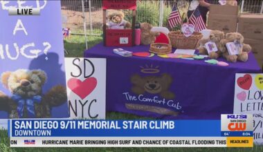 San Diego 9/11 Memorial Stair Climb honors fallen heroes, helps send comfort to NYC