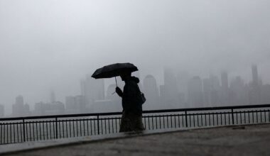 How much rain fell in New York? See latest nor’easter totals