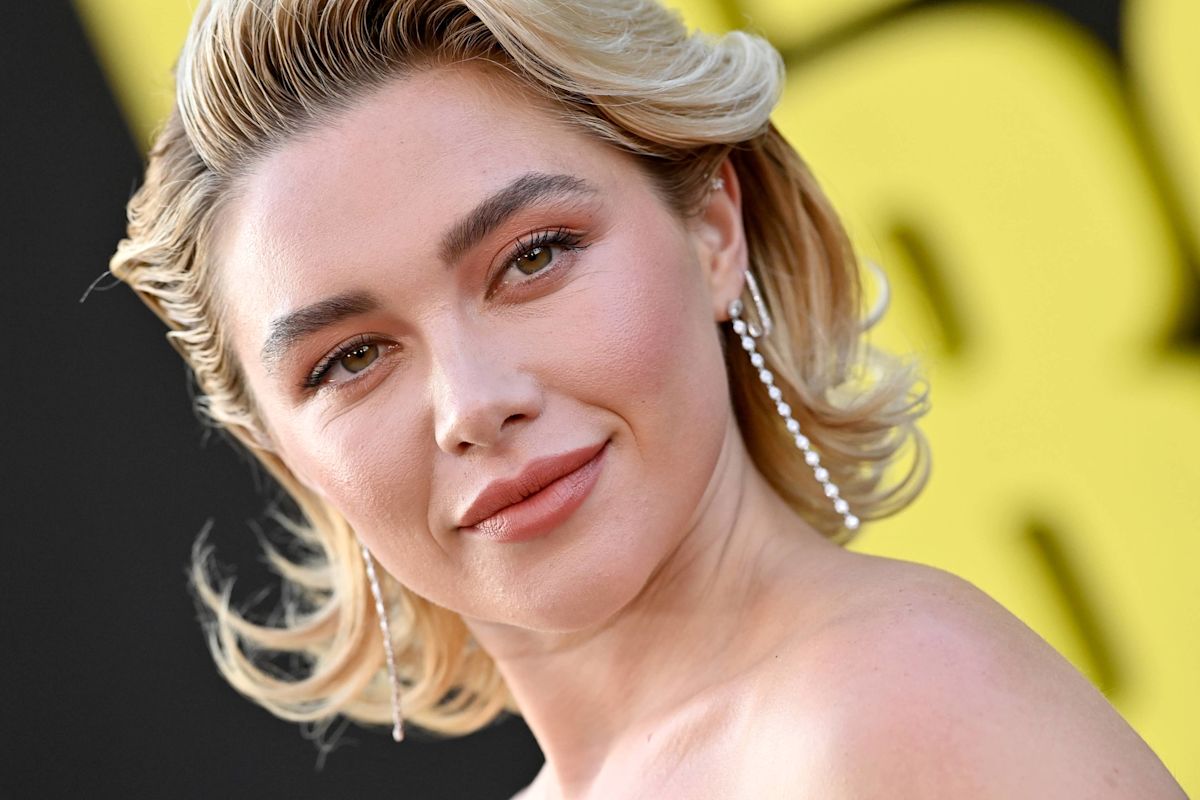 Florence Pugh Stuns in Vintage Satin Romper During NYC Outing, Fans React