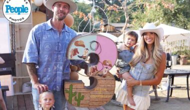 Barbie Blank Coba Celebrates Twins Brooklyn and Jaxen in ‘Three-Haw’ Western Celebration for Their 3rd Birthday (Exclusive)