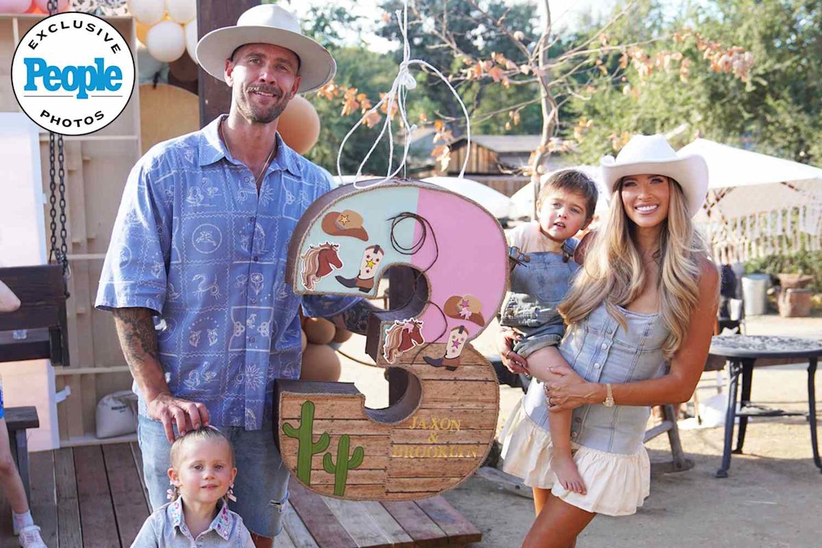 Barbie Blank Coba Celebrates Twins Brooklyn and Jaxen in ‘Three-Haw’ Western Celebration for Their 3rd Birthday (Exclusive)