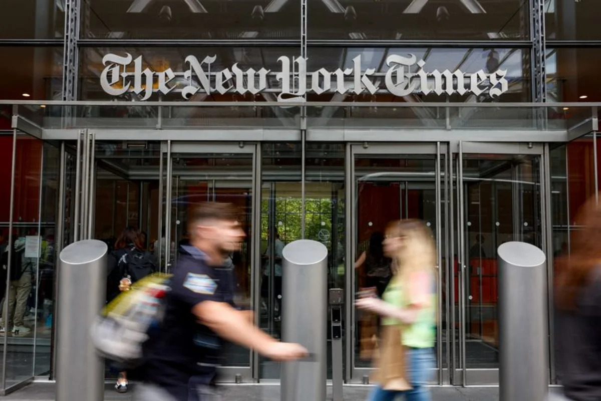 Florida fund sues New York Times over alleged anti-Israel bias, demands records
