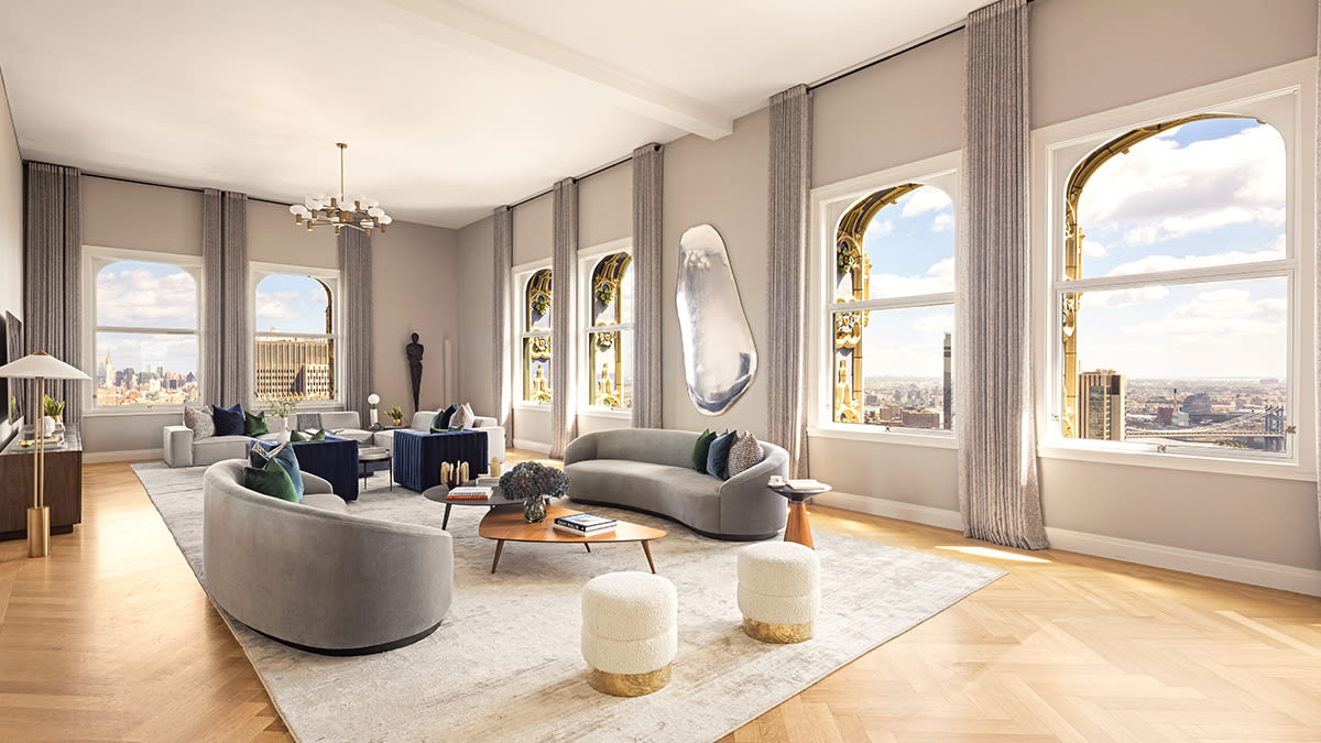 This $18.5 Million Apartment in Lower Manhattan Was Once F.W. Woolworth’s Office