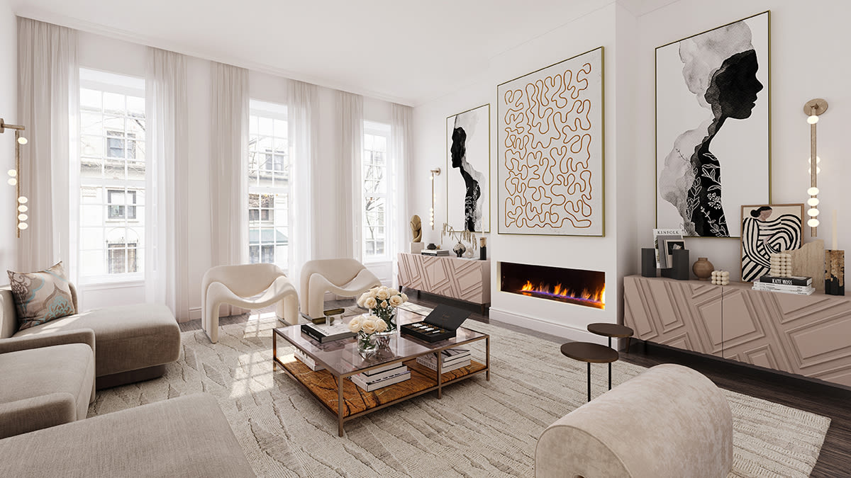 This $15 Million New York Townhouse Was Once Owned by Designer Geoffrey Bradfield