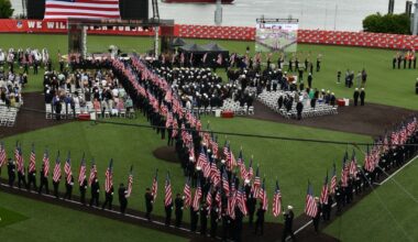FDNY World Trade Center Memorial Service on Staten Island Marks 25 Years Since 9/11