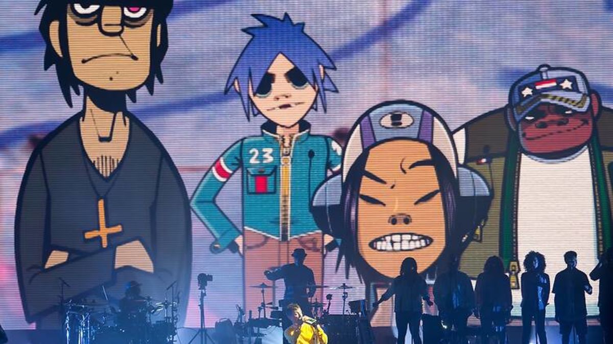 A Gorillaz exhibition has taken over Brooklyn Navy Yard