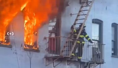 At least 6 people injured in high-rise apartment building fire in the Bronx