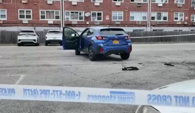 Man found dead in Queens apartment complex parking lot with stab wound
