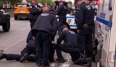 Two suspected NYC sewer climbers arrested, NYPD says
