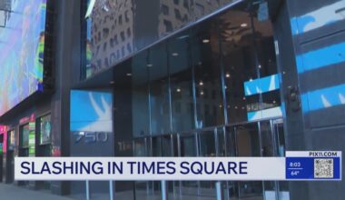 Man slashed in the face and torso in Times Square, police say