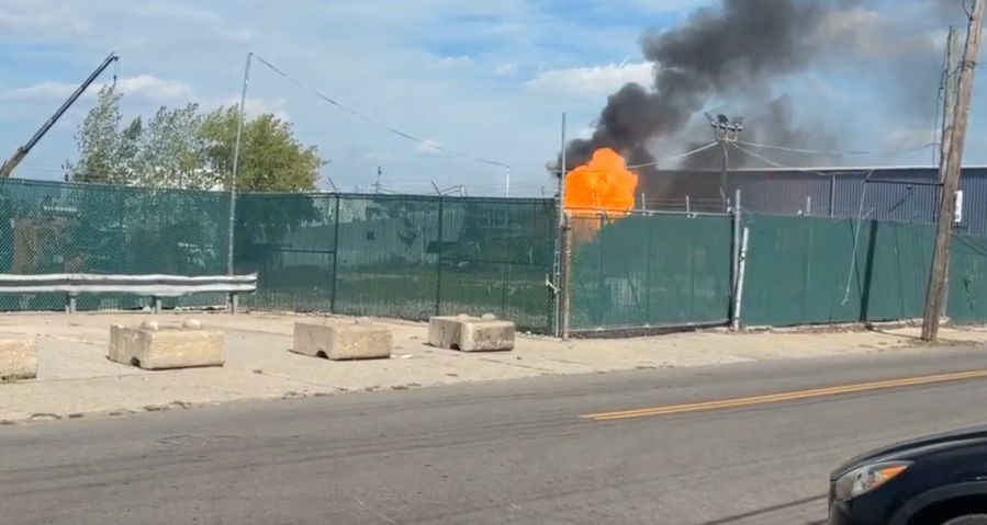 One person dead after multiple explosions lead to Staten Island barge fire
