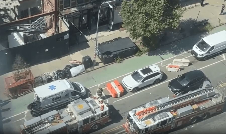 Two injured at partial construction site collapse in the Bronx: NYPD