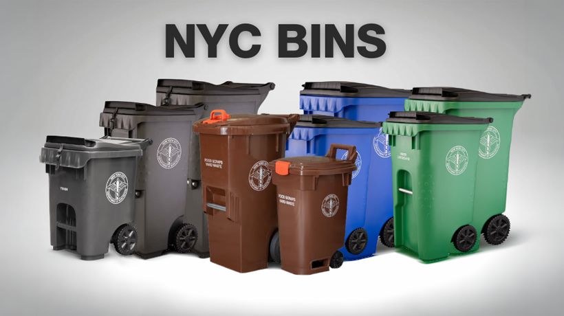 NYC Bins now required for trash collection or risk facing fines: DSNY