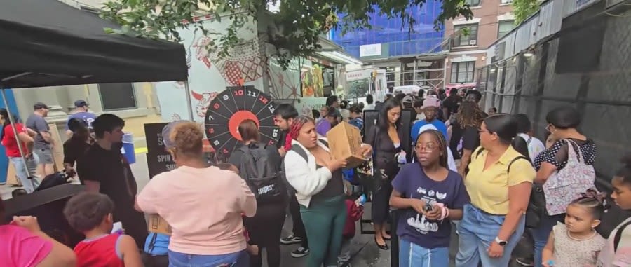 Bronx school hosts back-to-school celebration with free services