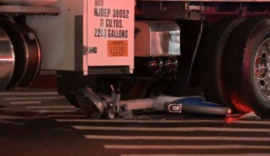 Teen girl dies, another hospitalized after being hit by truck in NYC