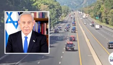 Israeli Prime Minister Netanyahu's Motorcade Seen On Thruway In Hudson Valley: Reports