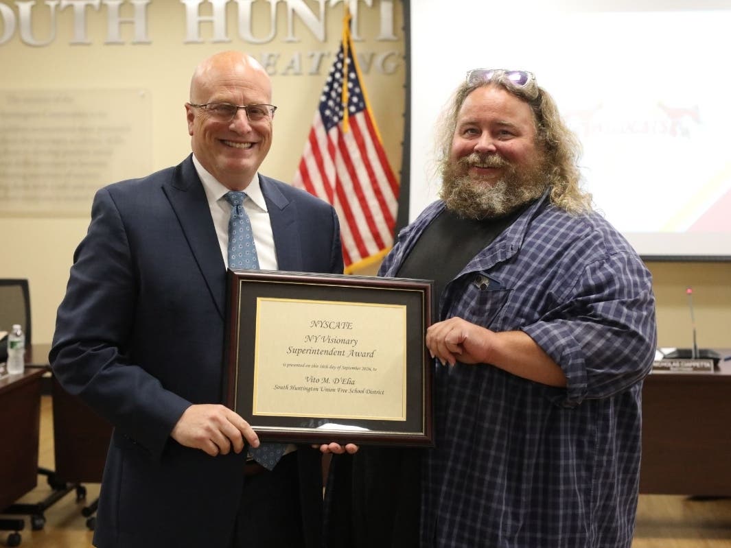 South Huntington Superintendent Named NY's Top Tech Visionary