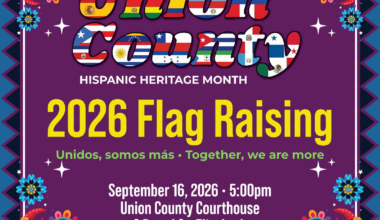 Hispanic Heritage Month Flag Raising Ceremony – County of Union, New Jersey
