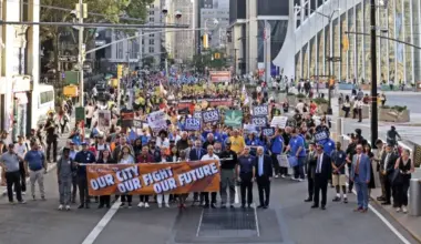 NYC Labor Movement Rallies and Marches for “Our City, Our Fight, Our Future”