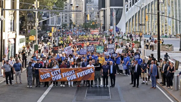 NYC Labor Movement Rallies and Marches for “Our City, Our Fight, Our Future”