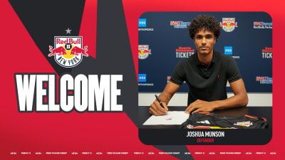 Red Bull New York II Sign Joshua Munson, RBNY Academy Product, to an MLS NEXT Pro Contract