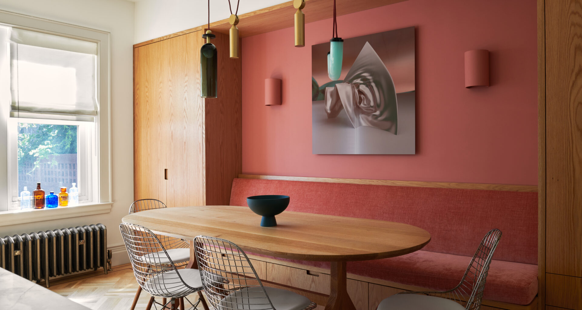 RED DINING ROOM