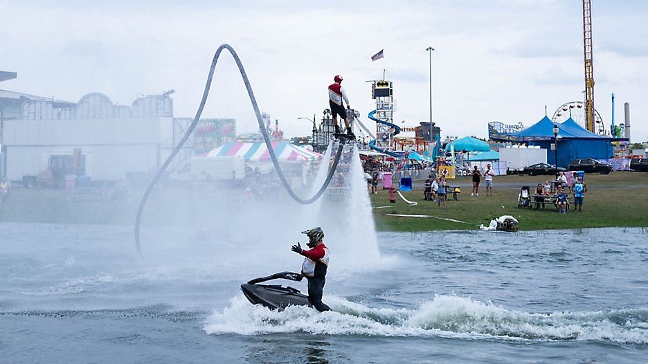 New jet ski stunt show stuns at the New York State Fair