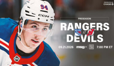 Rangers at Devils: Pregame Notes