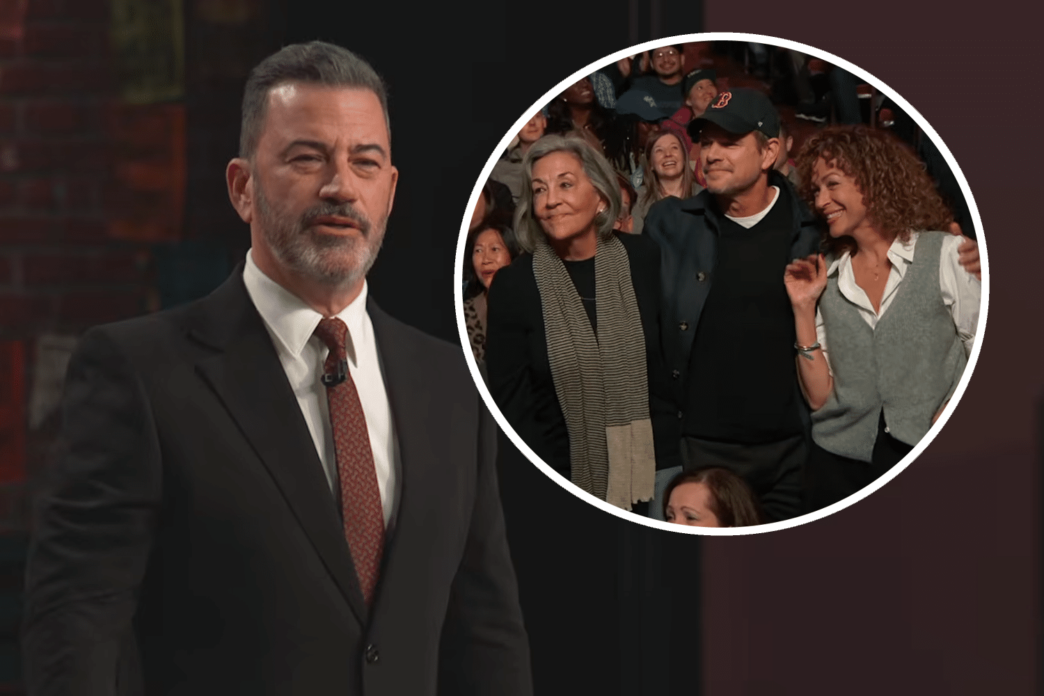 Matt Damon Crashes Kimmel’s Brooklyn Premiere—With Kimmel’s Mom and Sister
