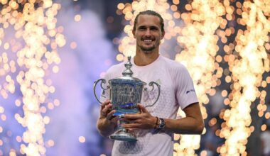 Alexander Zverev / Photocall trophée - US Open 2026