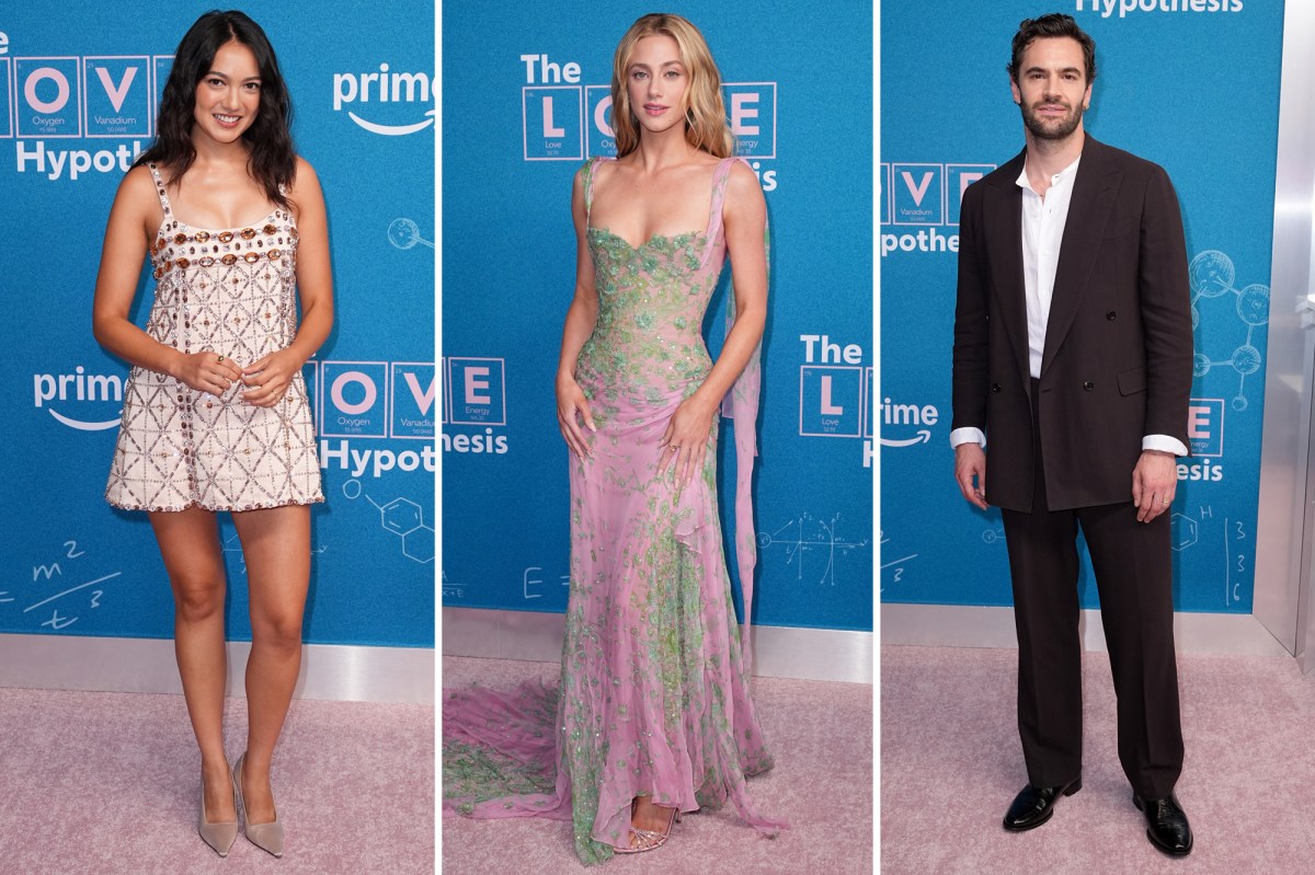 'The Love Hypothesis' New York premiere red carpet: Lili Reinhart, Tom Bateman and more