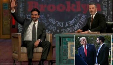 Mamdani reveals the secret to his chummy relationship with Trump during 'Jimmy Kimmel Live!' NYC broadcast