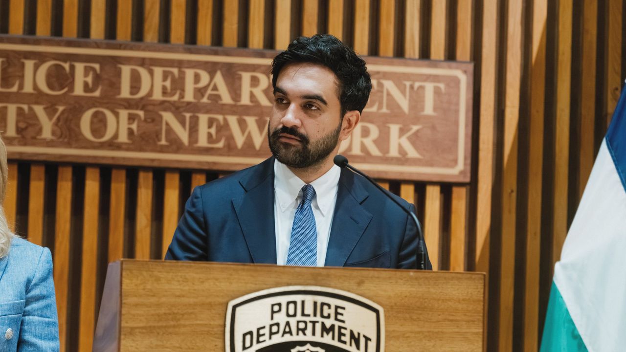 Mayor Zohran Mamadani at a security briefing on Thursday, Sept. 17, 2026, in New York City. (Kara McCurdy/Mayoral Photography Office)