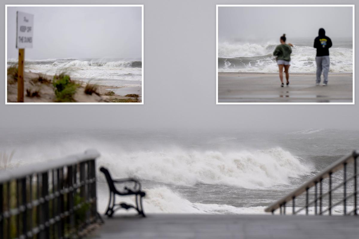 Long Island swimmer vanishes in ocean off Fire Island during deadly nor'easter as officials launch search