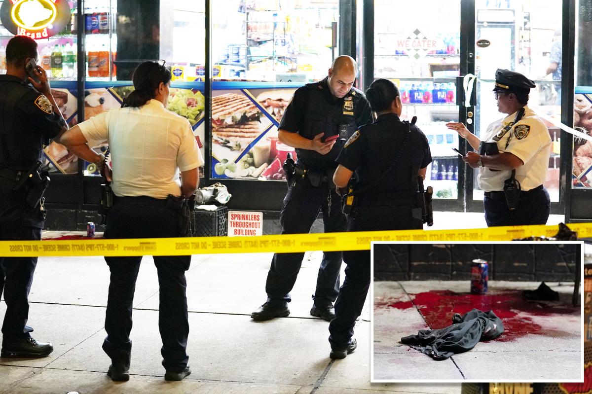Man slashed in neck in NYC street after dispute