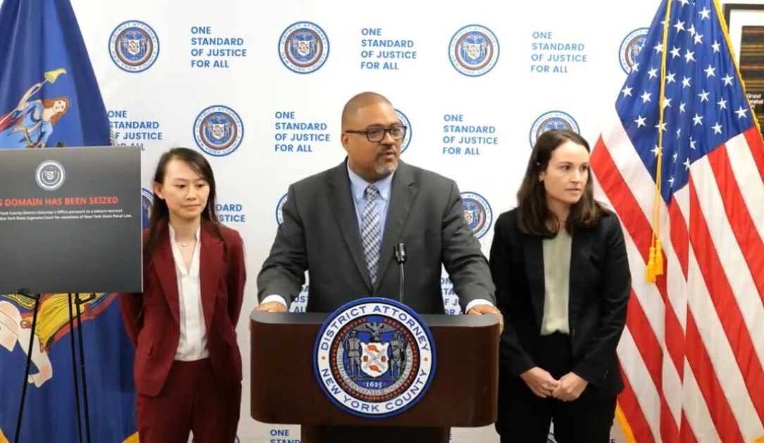 Manhattan DA takes down 12 AI deepfake porn sites