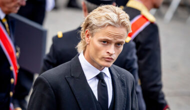 Queen's Son Marius Borg Høiby Temporarily Released from House Arrest to Attend King of Norway's Funeral | Just Jared
