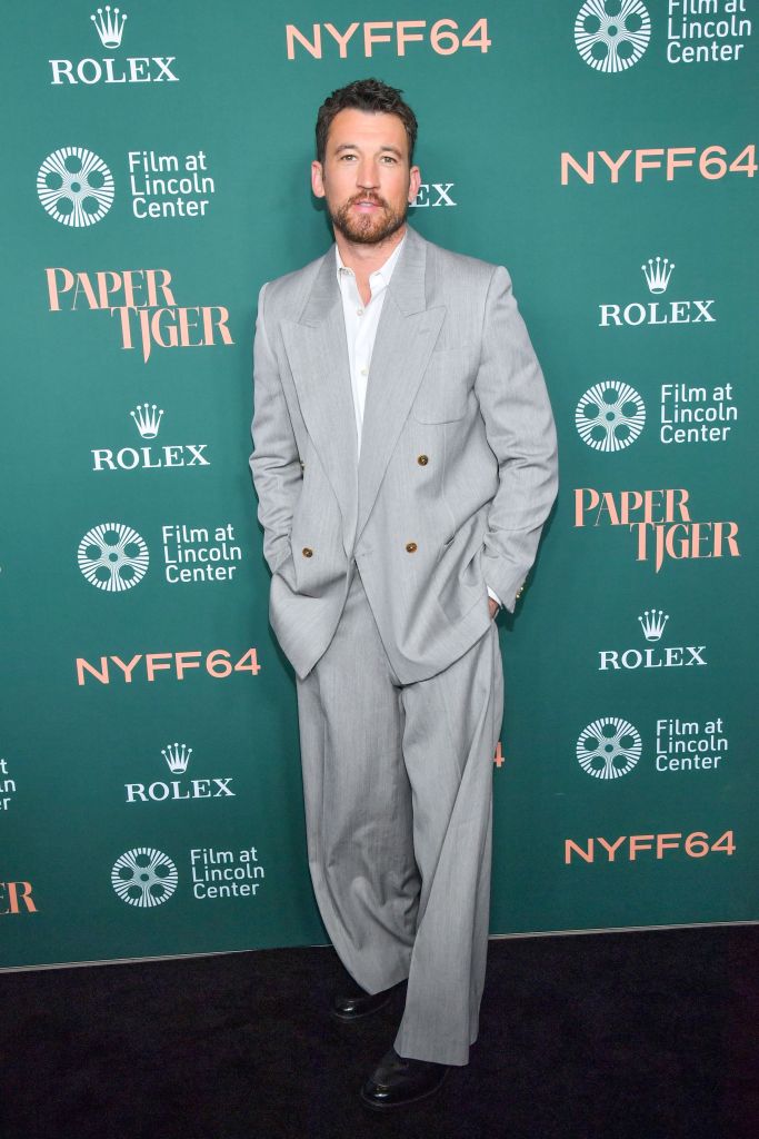 Miles Teller at the 'Paper Tiger' opening night.