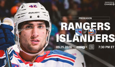 Rangers at Islanders: Pregame Notes
