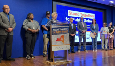 Teachers' unions press Hochul on school choice