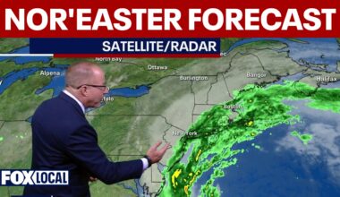 NYC nor'easter forecast: Severe coastal flooding expected, rain possible into Monday