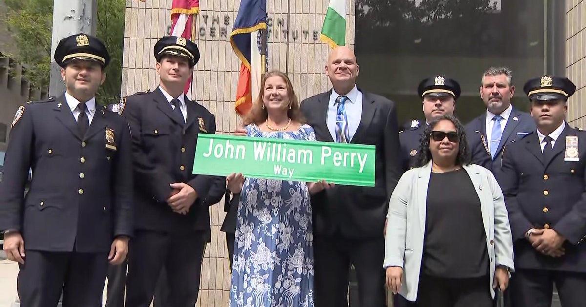 NYC street renamed for off-duty NYPD officer who died in 9/11 terror attacks