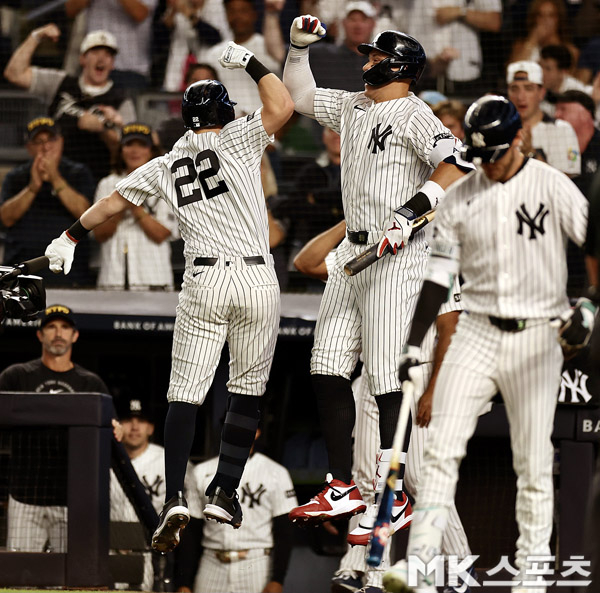 Ben Rice, Aaron Judge