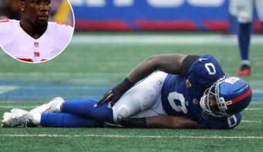 Jason Pierre-Paul pitches Giants reunion after crushing Brian Burns injury