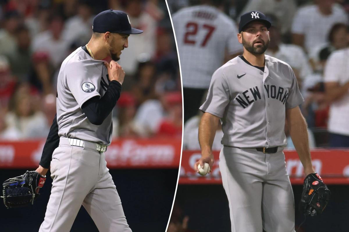 Elmer Rodriguez's dud sends flat Yankees to loss against Angels