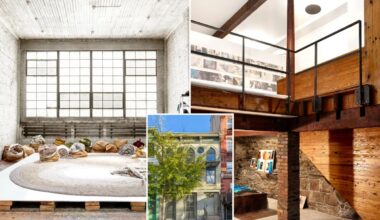 Former NYC synagogue turned artist studio lists for $10.95M
