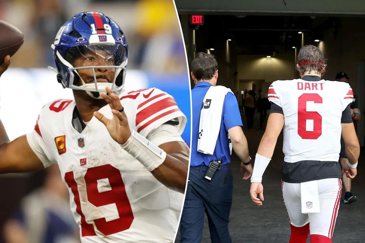 Giants enter uncertain post-Jaxson Dart era with Jameis Winston taking over season