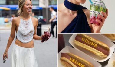 New York Fashion Week's tastiest trend is food-themed couture